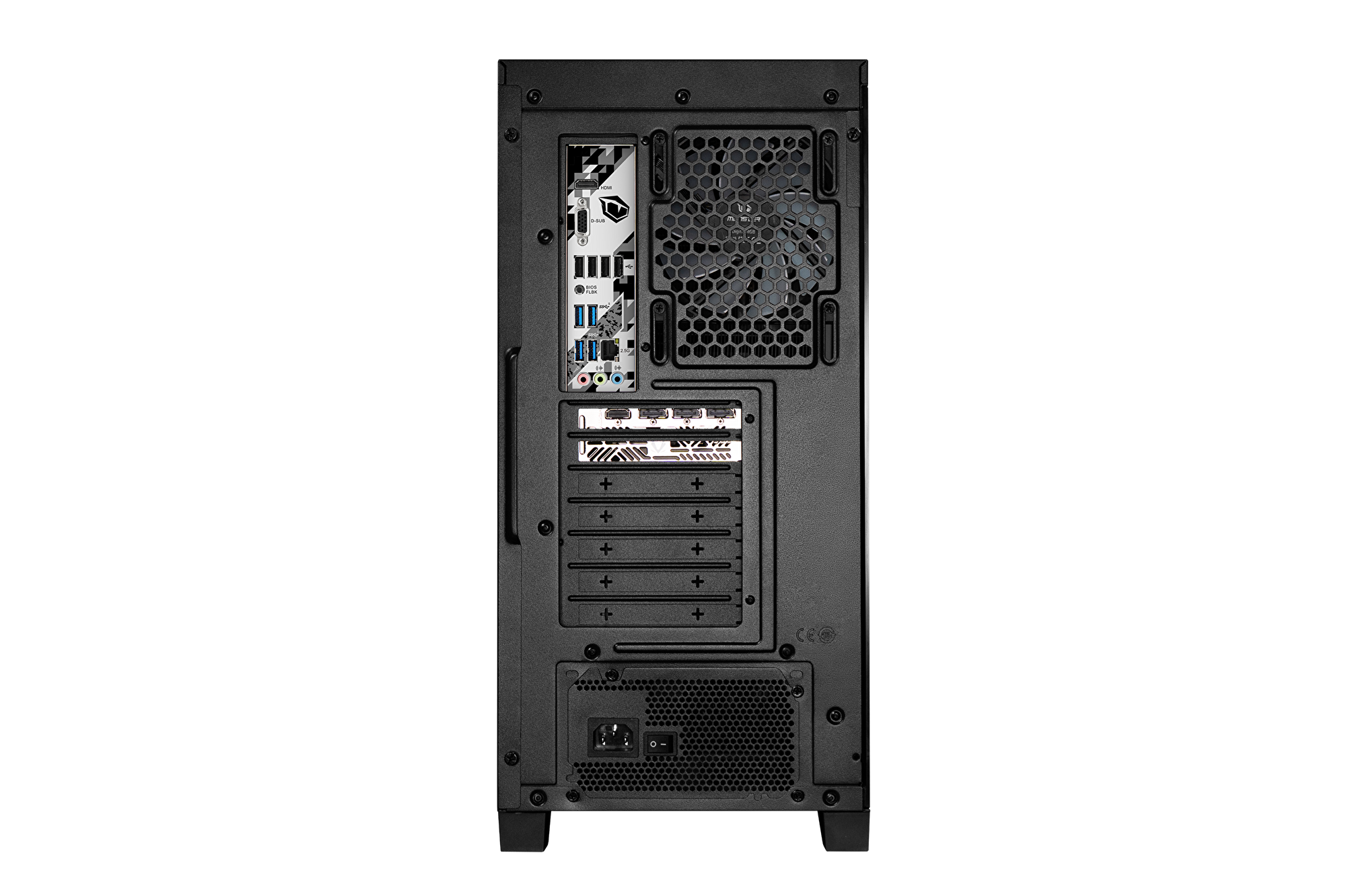 Tulpar TD3 V3.3.1 Masaüstü Oyun Bilgisayarı - Siyah 29171